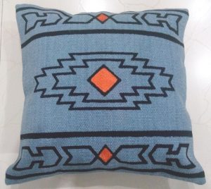 EMB. & PRINT CUSHION